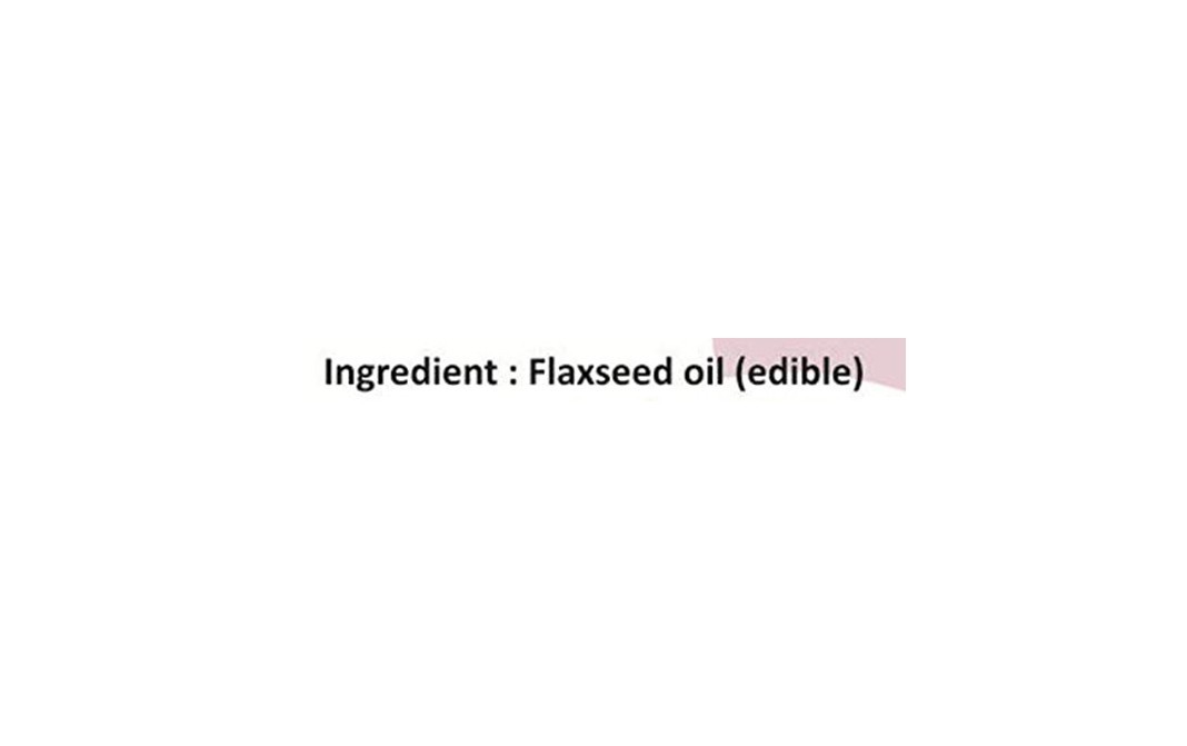 SimPure Flaxseed Oil 100% Pure Un-Refined   Plastic Bottle  100 millilitre